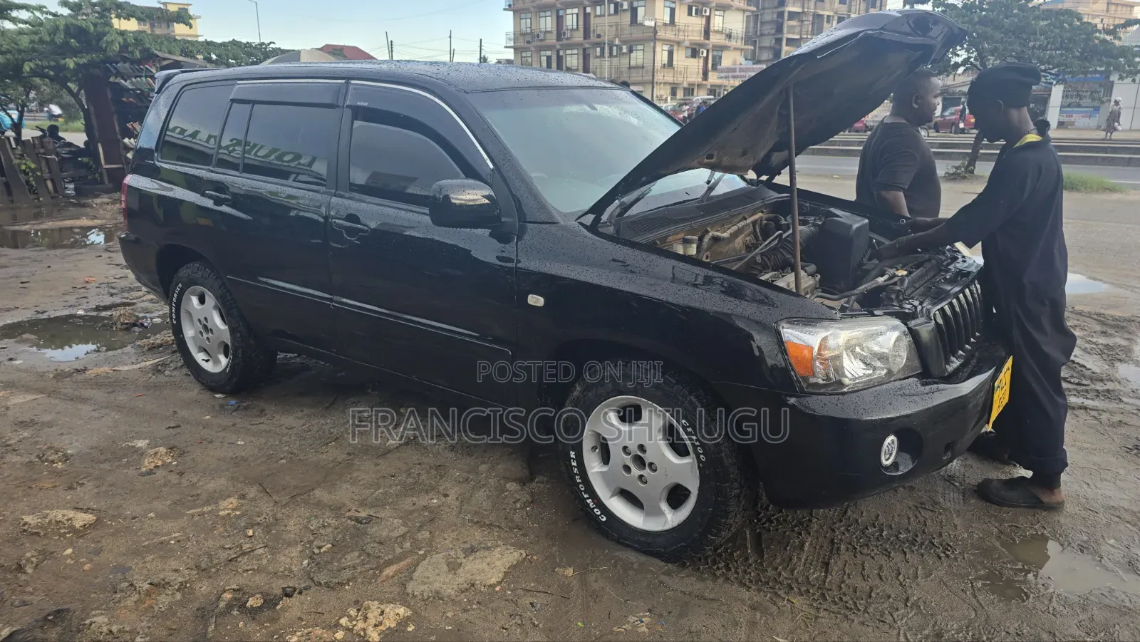 Toyota Kluger 2002 Black