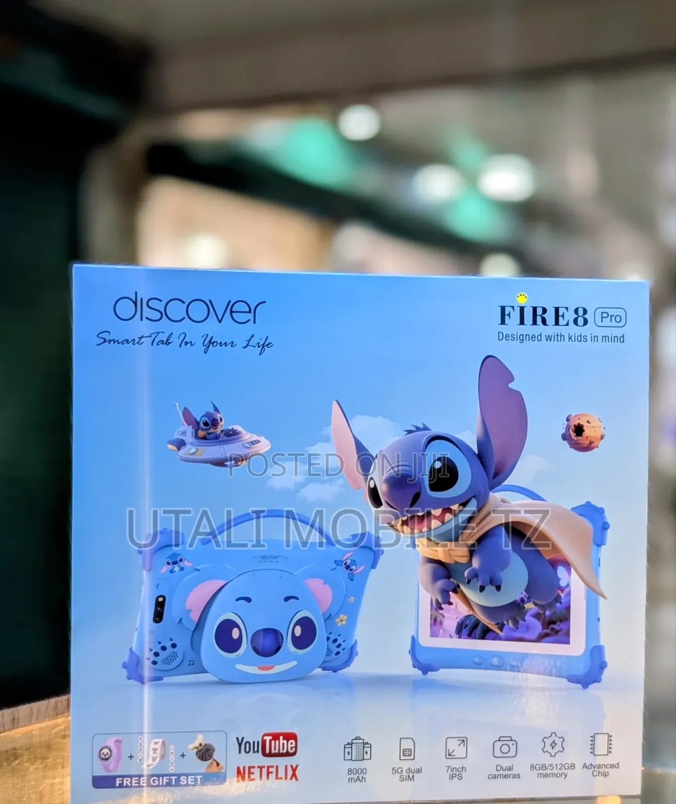 New Discover Fire8 512 GB Blue