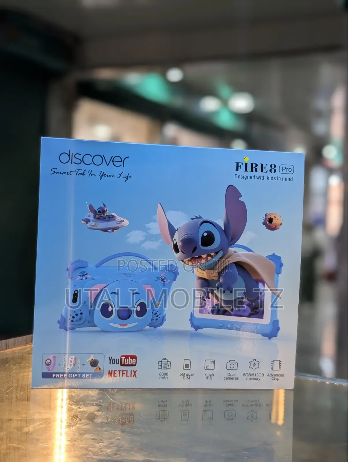 New Discover Fire8 512 GB Blue