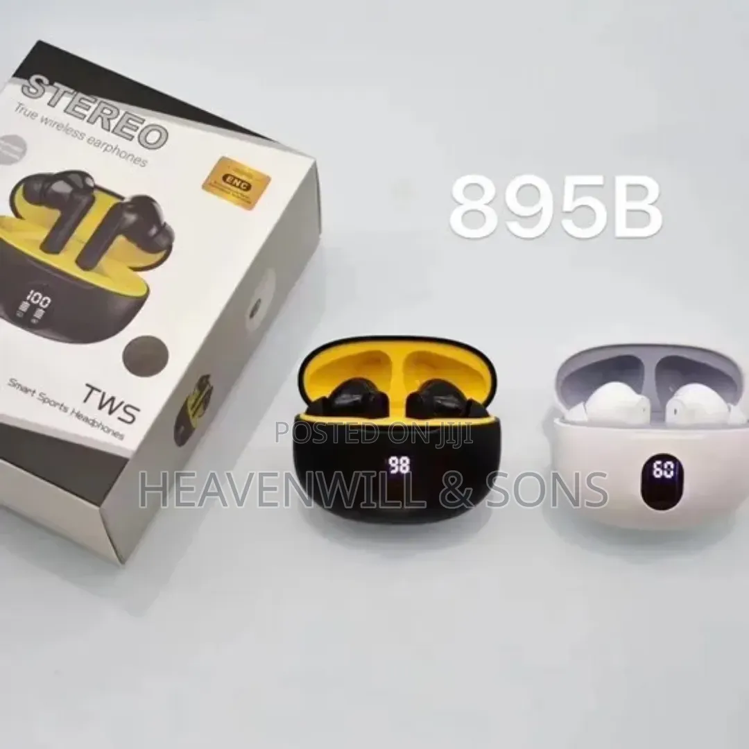 Stereo TWS Earbuds 895b Airbuds Gaming Earbuds