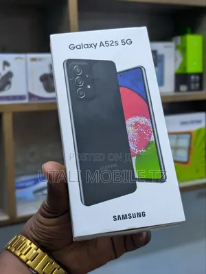 New Samsung Galaxy A52s 5G 128 GB Black