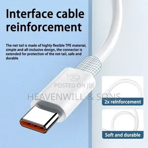 1m Usb-C Super Fast Charger Data Transfer Cable