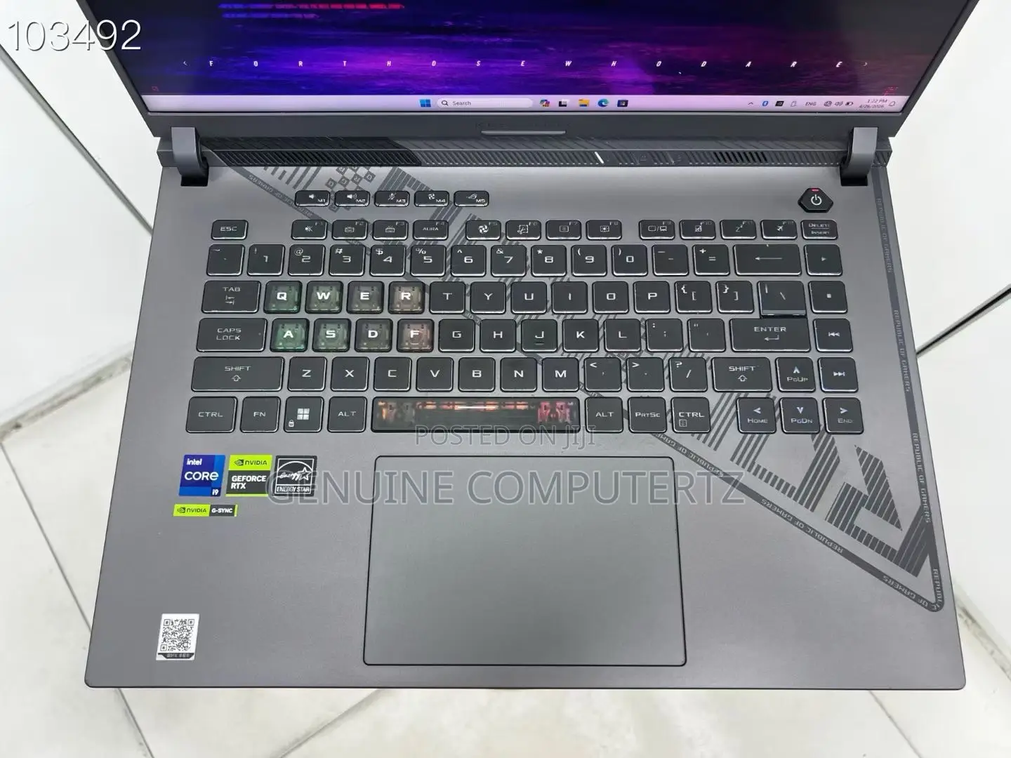 Laptop Asus ROG Strix G16 G614 16GB Intel Core i9 SSD 1T