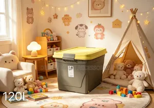 120-Liter Heavy-Duty Plastic Storage Box