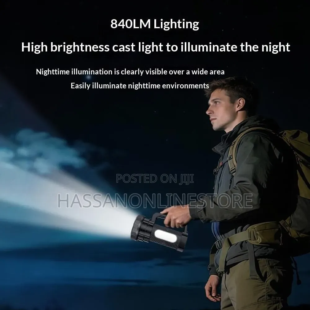 Yesido Tc12 Multifunctional Outdoor Flashlight