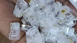Cat6 Rj45 Connectors 100pcs — Kwa Network CCTV Cable | Tz