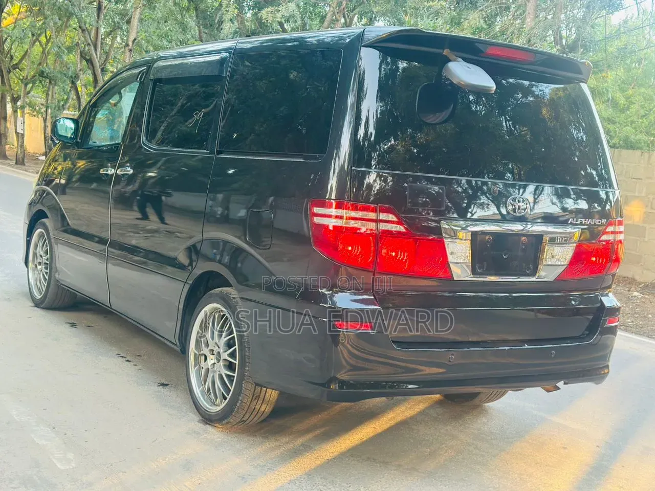 Toyota Alphard 2007 Black