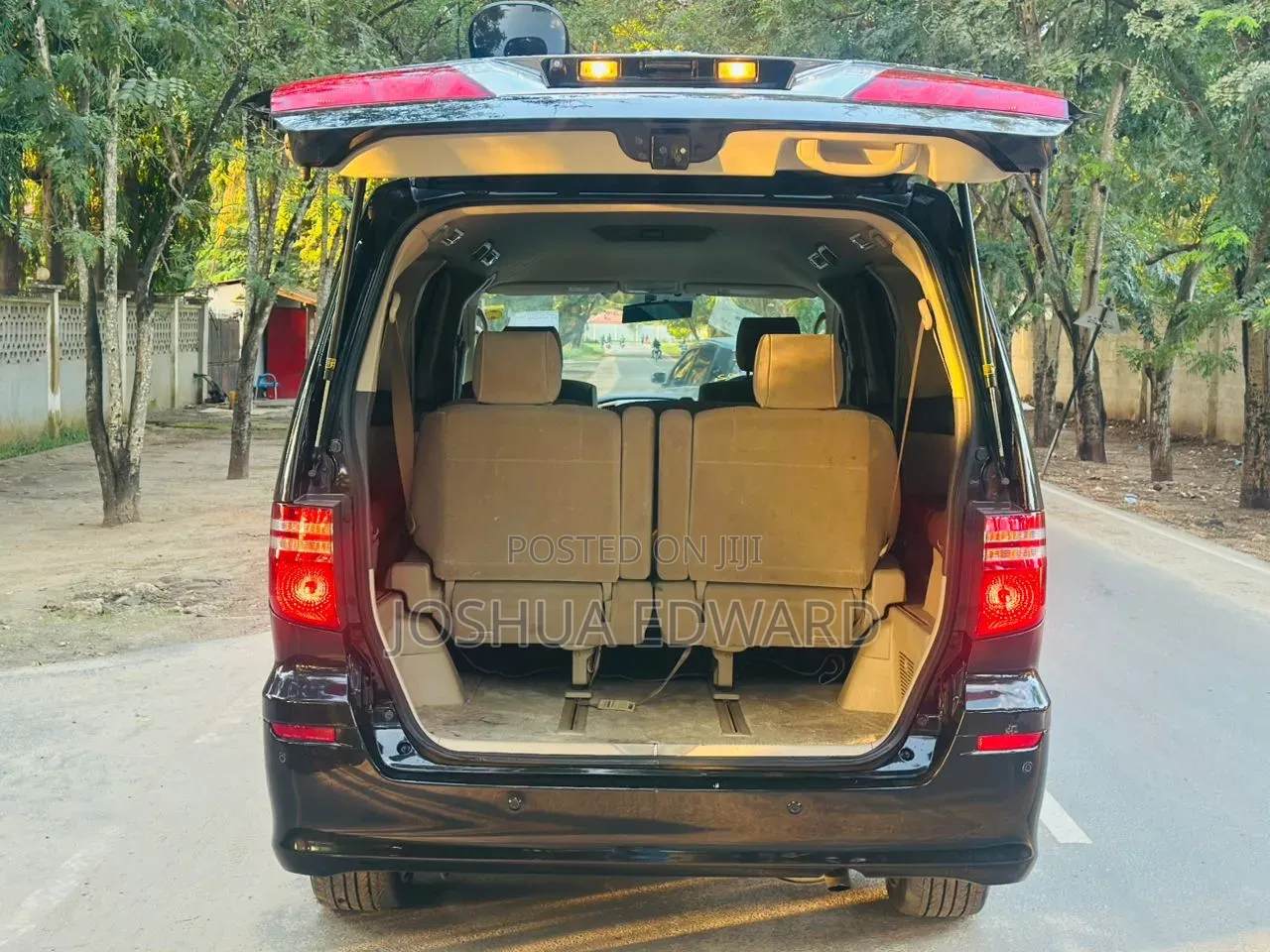 Toyota Alphard 2007 Black