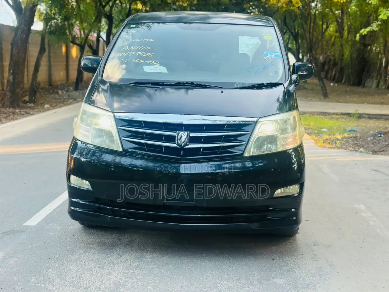 Toyota Alphard 2007 Black