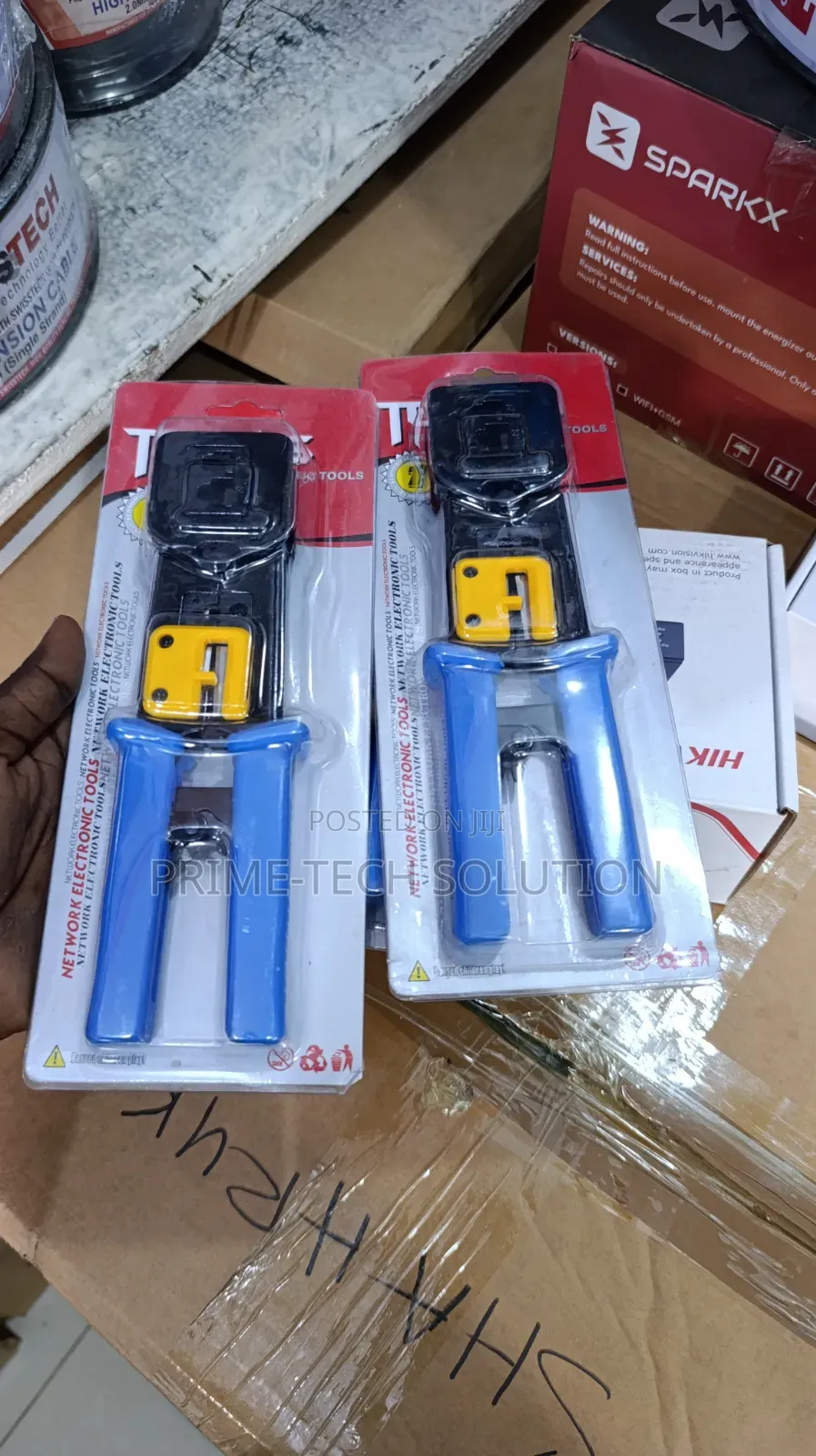 Rj45 Crimping Tool Cat6/Cat5e — Kwa Network CCTV Cable | Tz