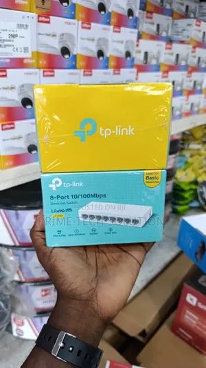 Tp-Link Ls1008 Desktop Switch 8 Port — Plug Play | Tz
