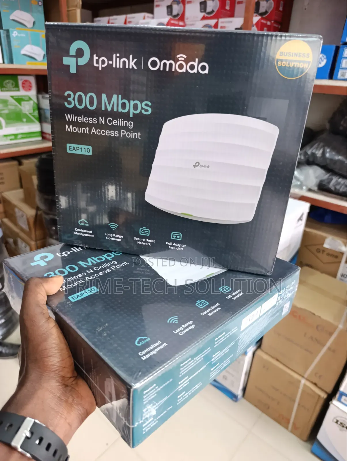 Tp-Link Eap110 Indoor Ceiling Access Point 300mbps — Omada | Tz