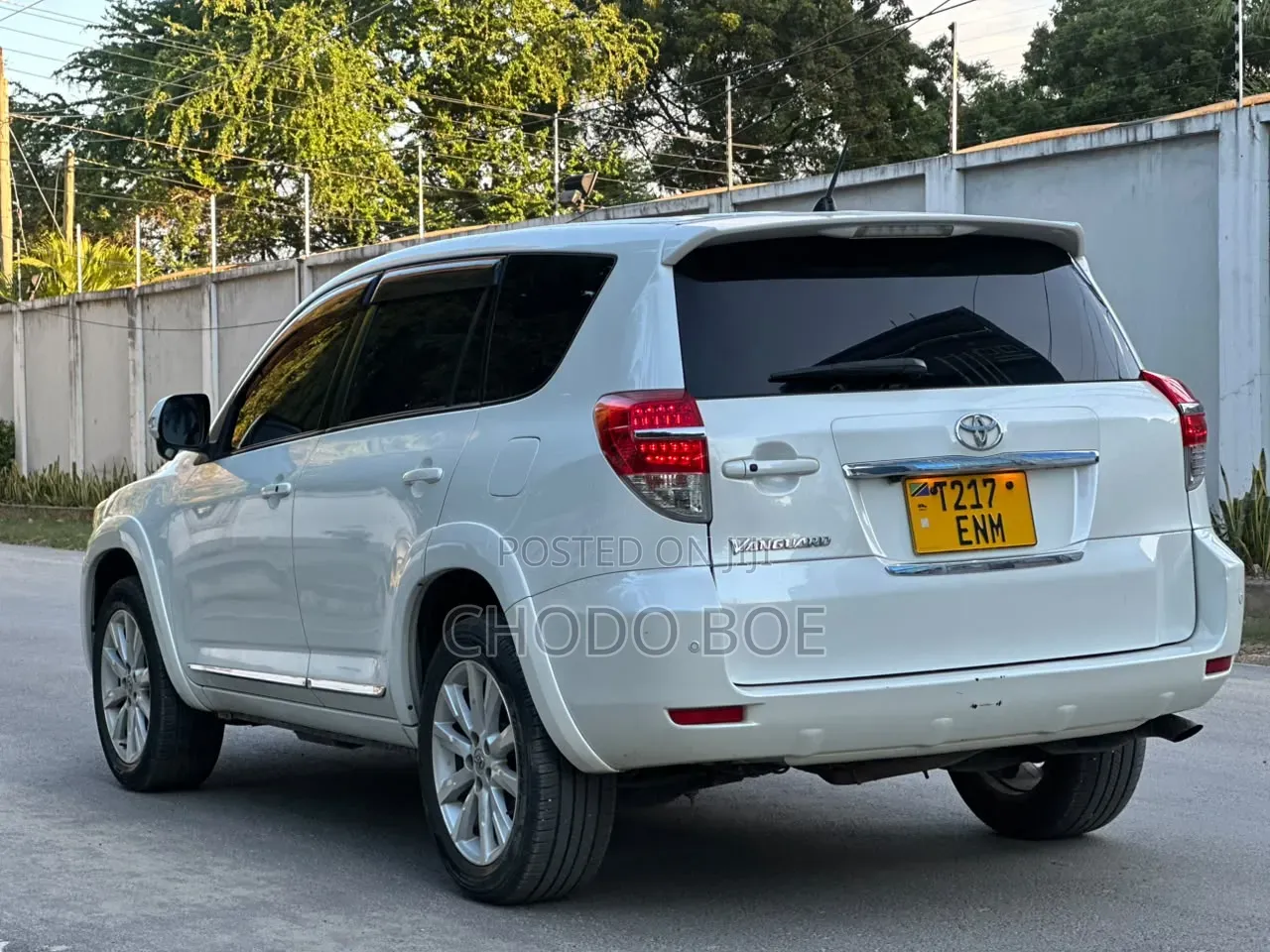 Toyota Vanguard 2010 Pearl