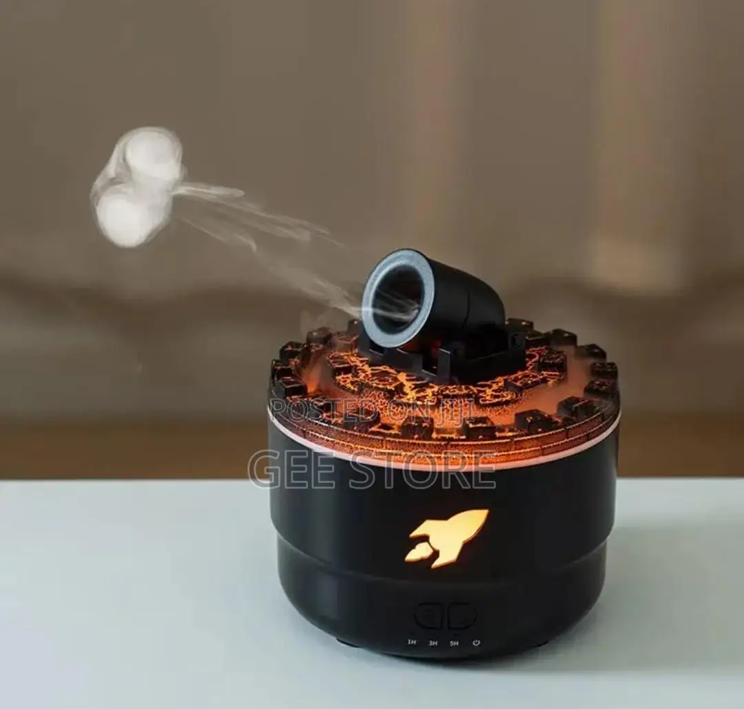 Ultrasonic Volcano Cannon Blast Aroma Diffuser and Air Humidifier