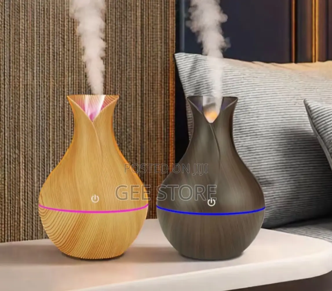 Tulip Vase-Shaped Ultrasonic Aroma Diffuser and Air Humidifier