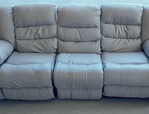 Premium Leather Recliner Sofa Suite (5-Seater Armchair)