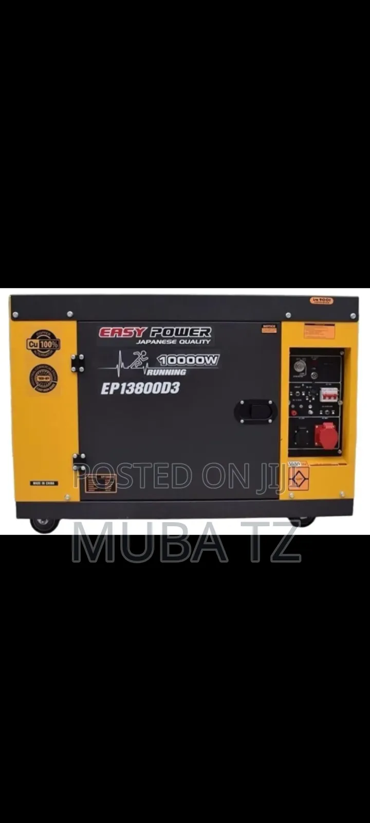 Easy Power Diesel Generator Ep 13800d