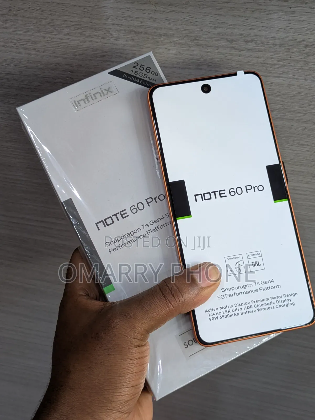 New Infinix Note 60 Pro 256 GB Orange