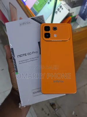 New Infinix Note 60 Pro 256 GB Orange