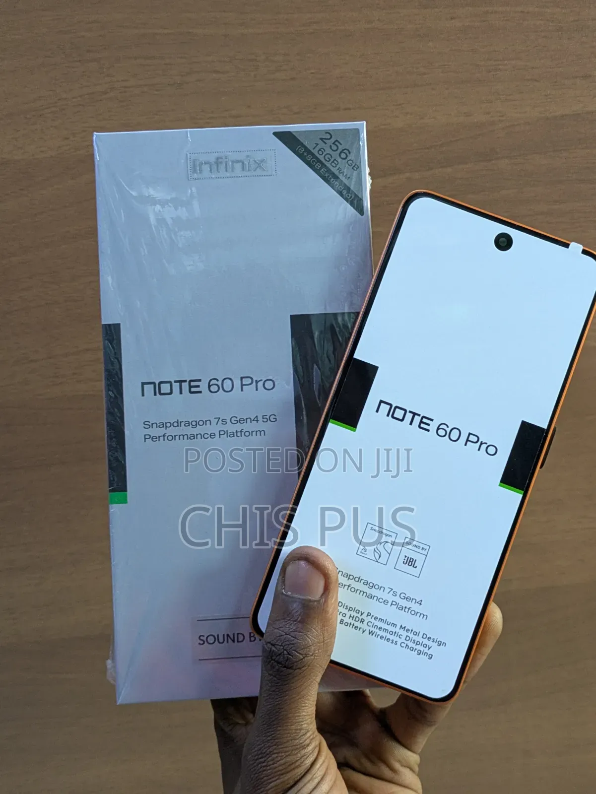 New Infinix Note 60 Pro 256 GB Orange