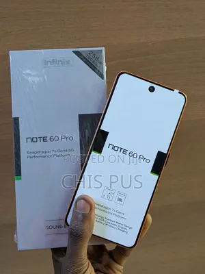 New Infinix Note 60 Pro 256 GB Orange