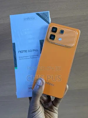 New Infinix Note 60 Pro 256 GB Orange