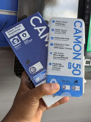 New Tecno Camon 50 Pro 256 GB White