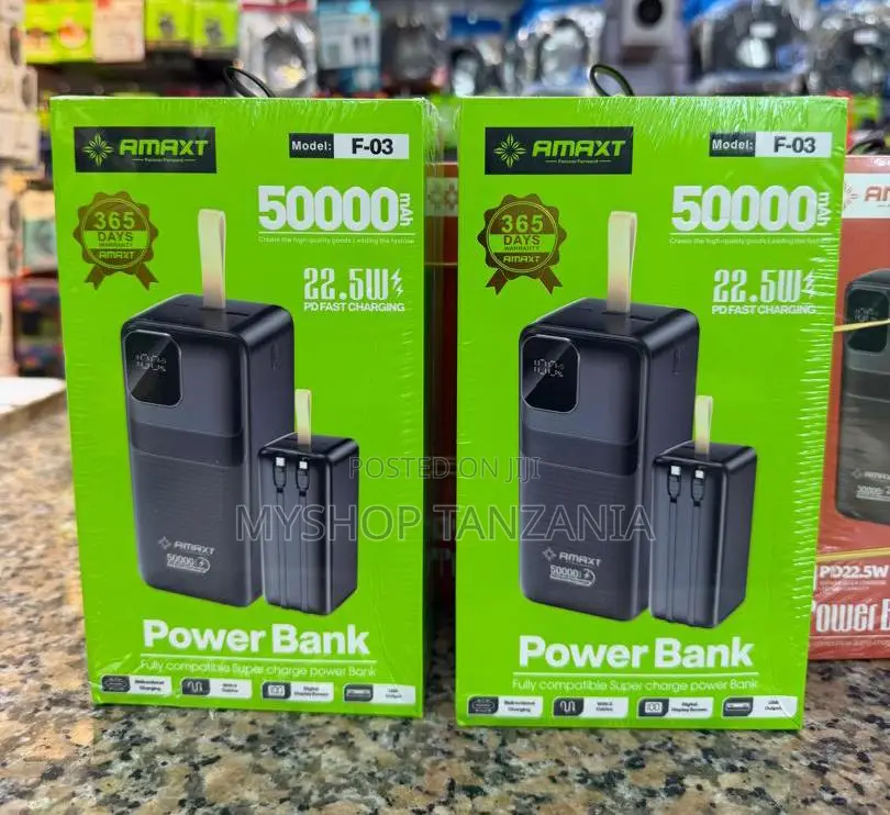 Amaxt 50,000 Mah Powerbank