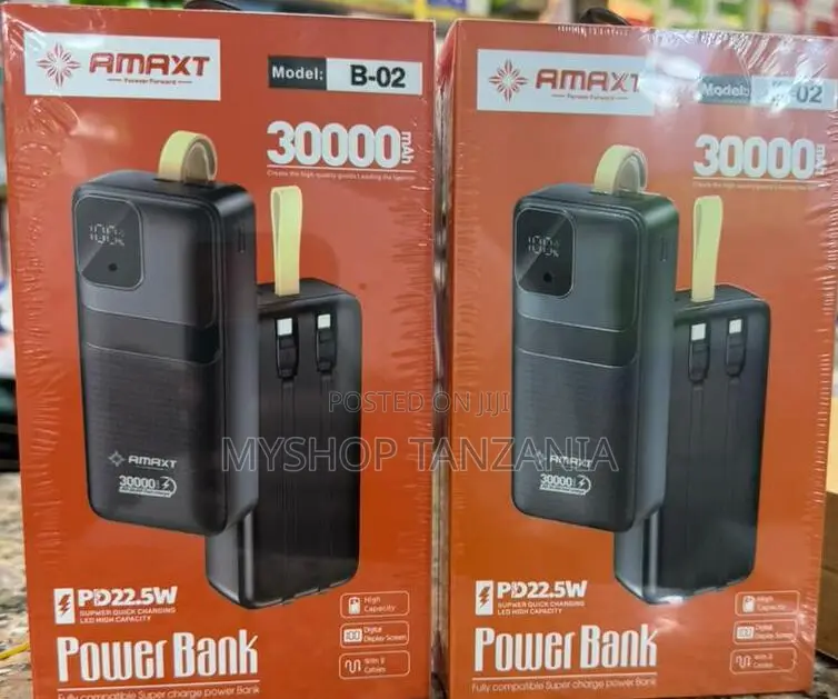 Amaxt 30,000 Mah Powerbank