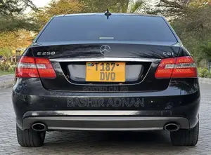Mercedes-Benz E250 2011 Black