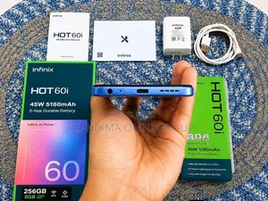 New Infinix Hot 60i 128 GB Blue