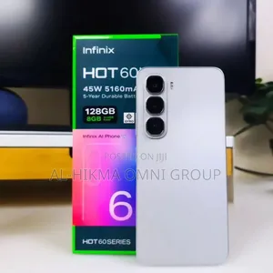 New Infinix Hot 60i 128 GB Silver