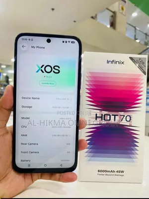 New Infinix Hot 70 128 GB White