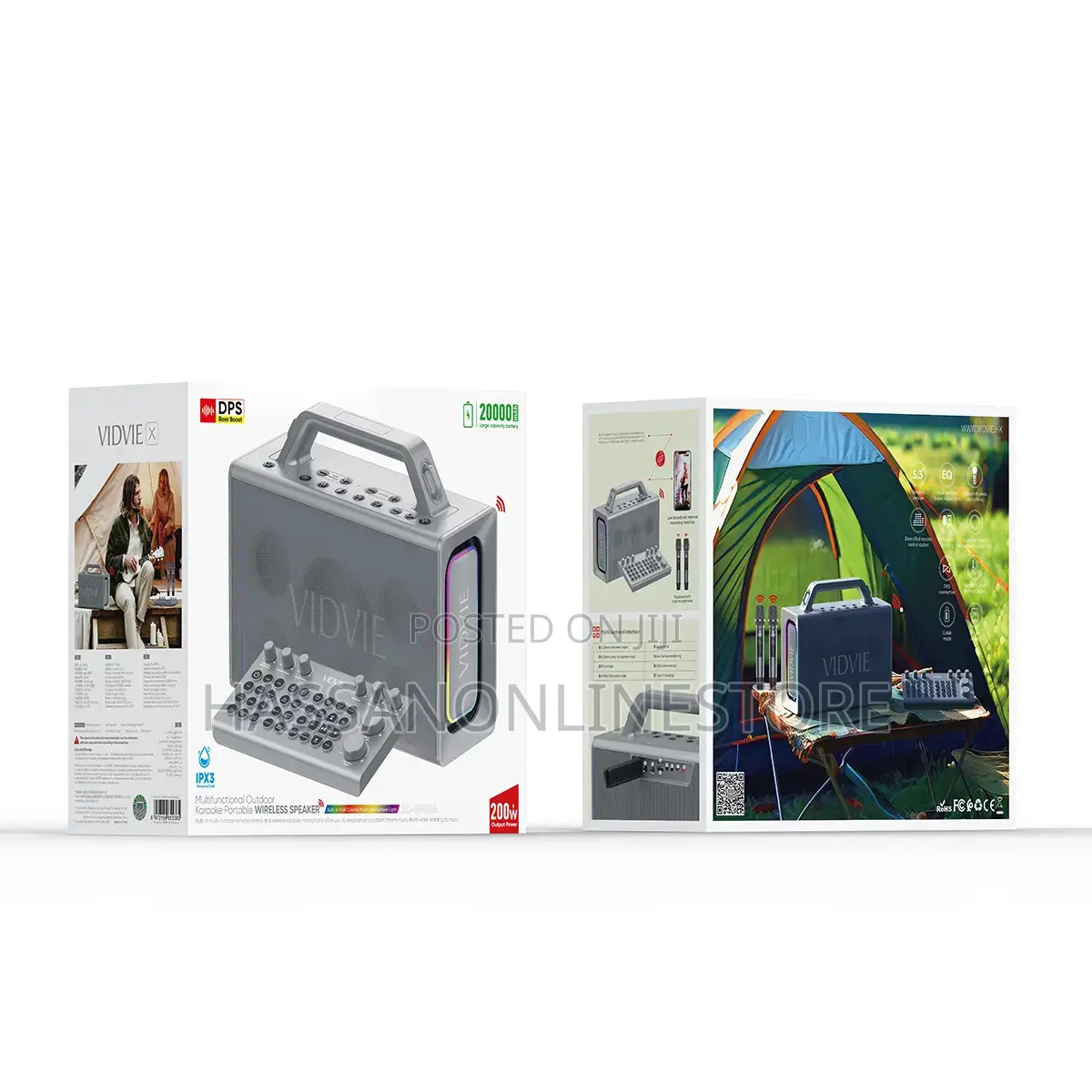 Vidvie Xl-Sp924 200w Wireless Speaker