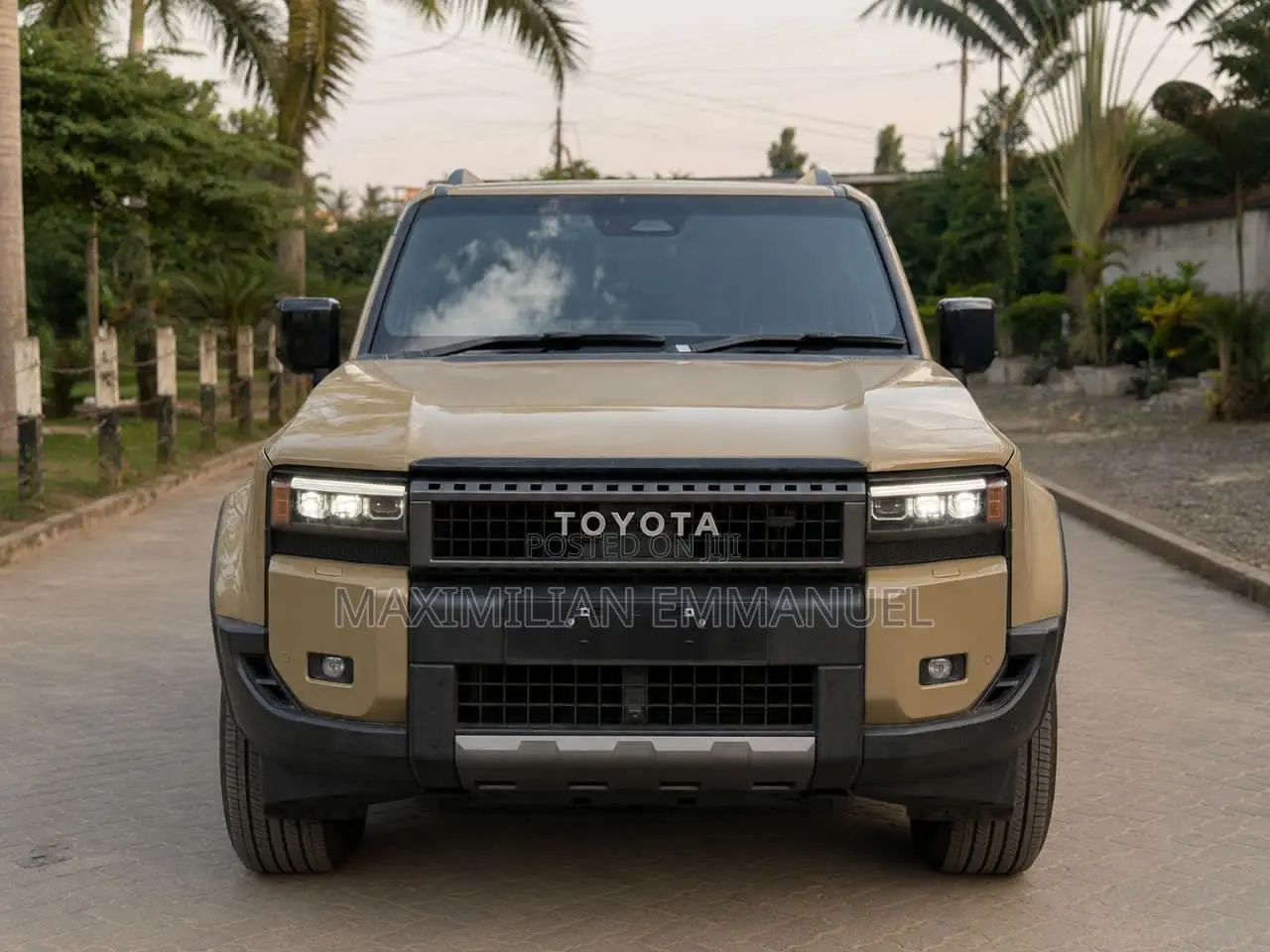 New Toyota Land Cruiser Prado 2025 Orange