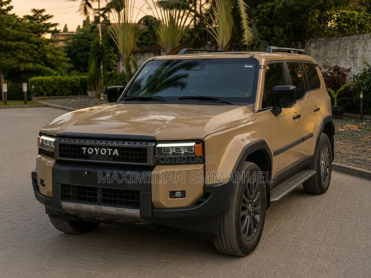 New Toyota Land Cruiser Prado 2025 Orange
