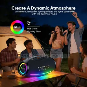 Vidvie Xl-Sp929 600w Boombox Outdoor Portable Speaker