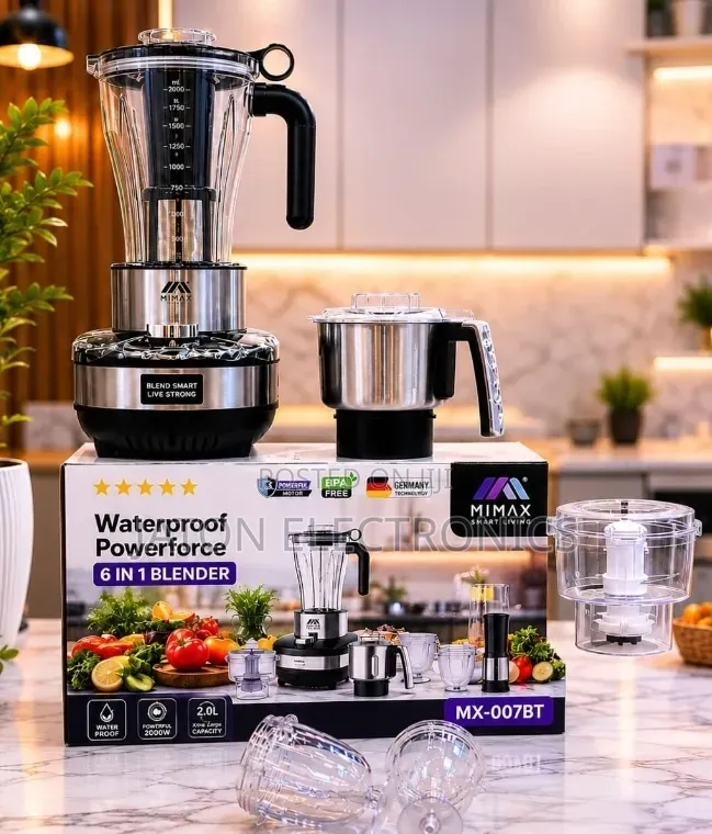 Mimax Heavy Duty Water Proof Blender 6 in 1