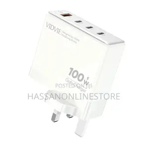 Vidvie Xl-Plb125 Single Usb Three Type-C Gan Fast Charger