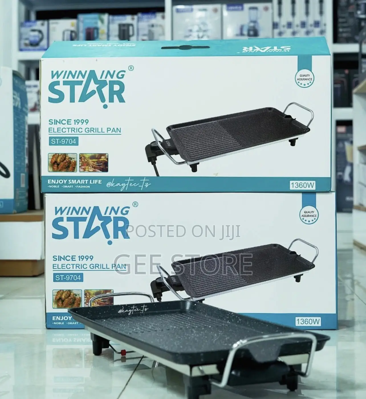 Winning Star Electric Grill Pan