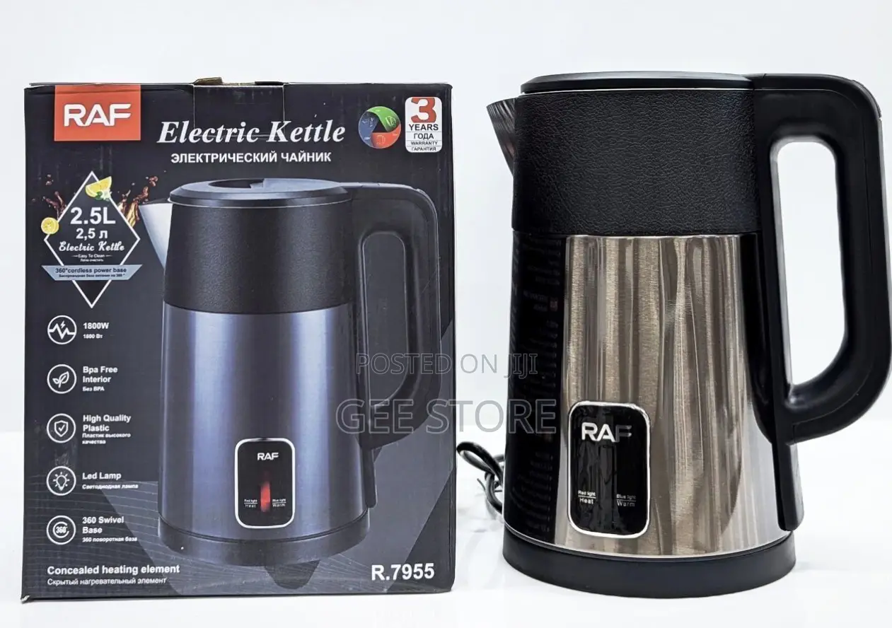Raf Electric Kettel 2.5litre