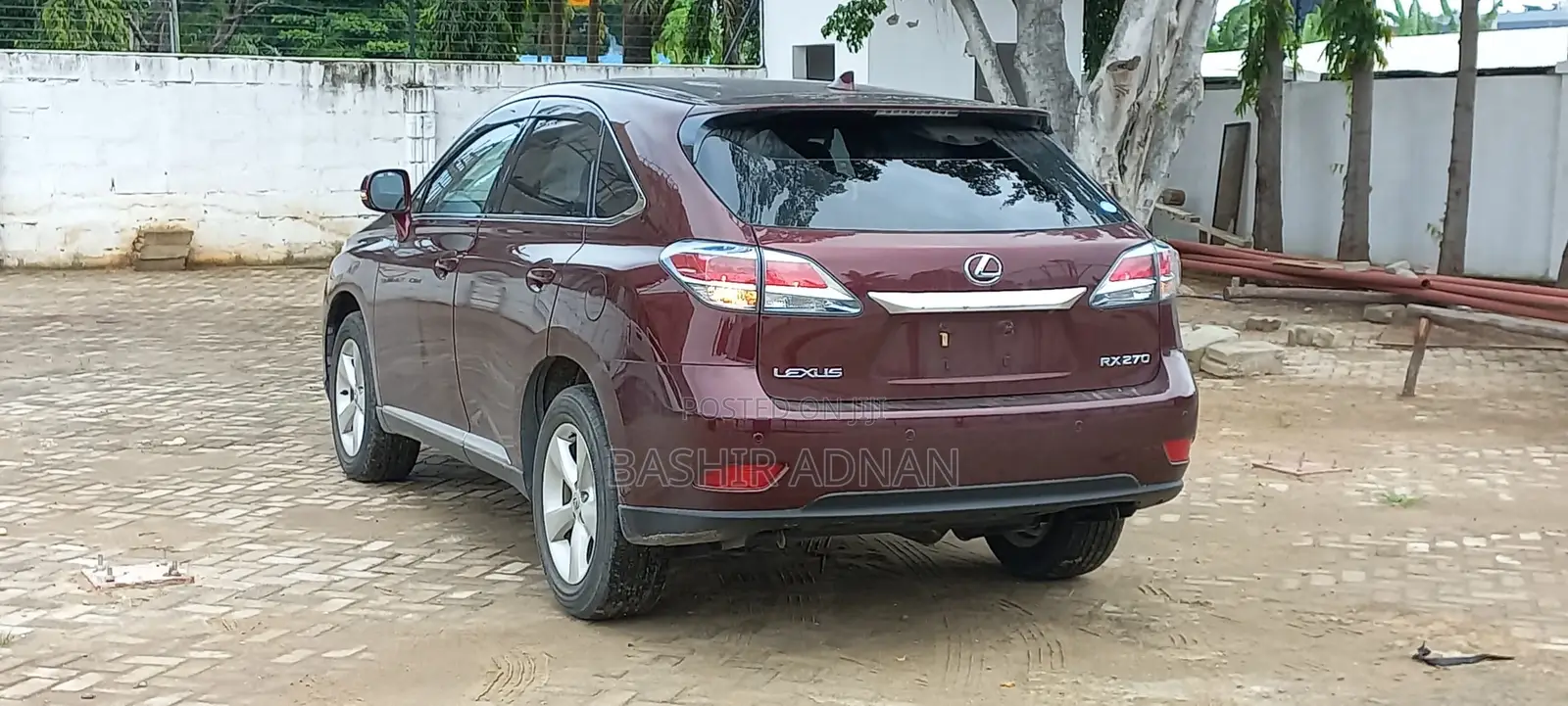 Lexus RX 270 2013 Maroon