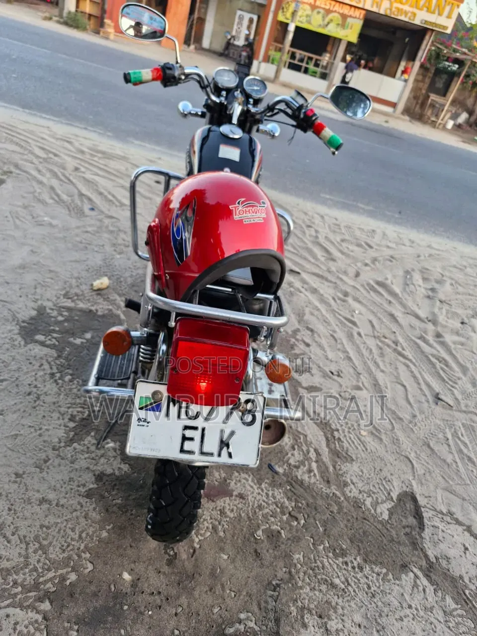 New Honda CB 2025 Red