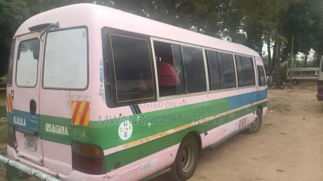 Toyota Coaster 2002 Pink
