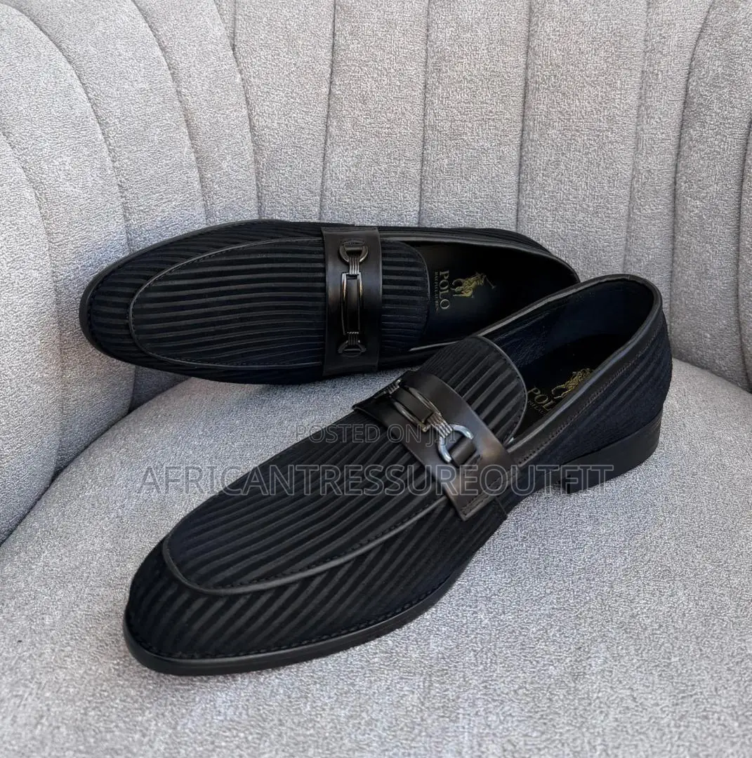 Polo Ralph Lauren Corduroy Moccasin in Black