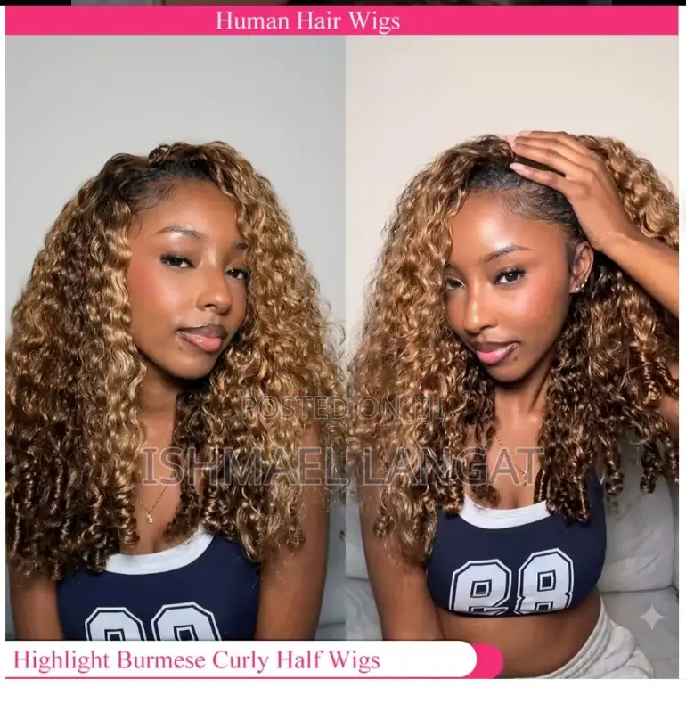 Burmese Water Curls Wigs