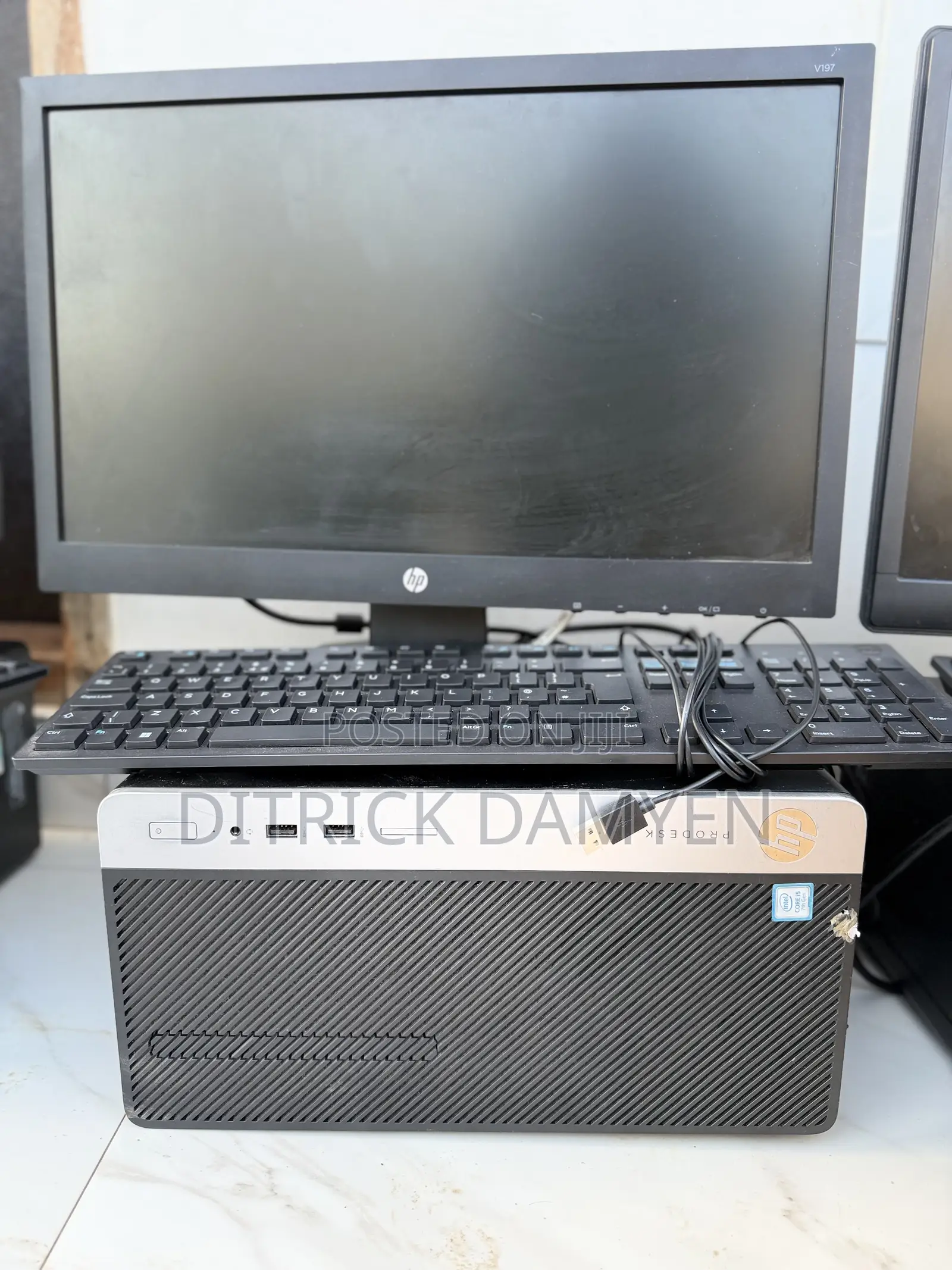 Desktop Computer HP ProDesk 400 G4 8GB Intel Core i5 HDD 500GB