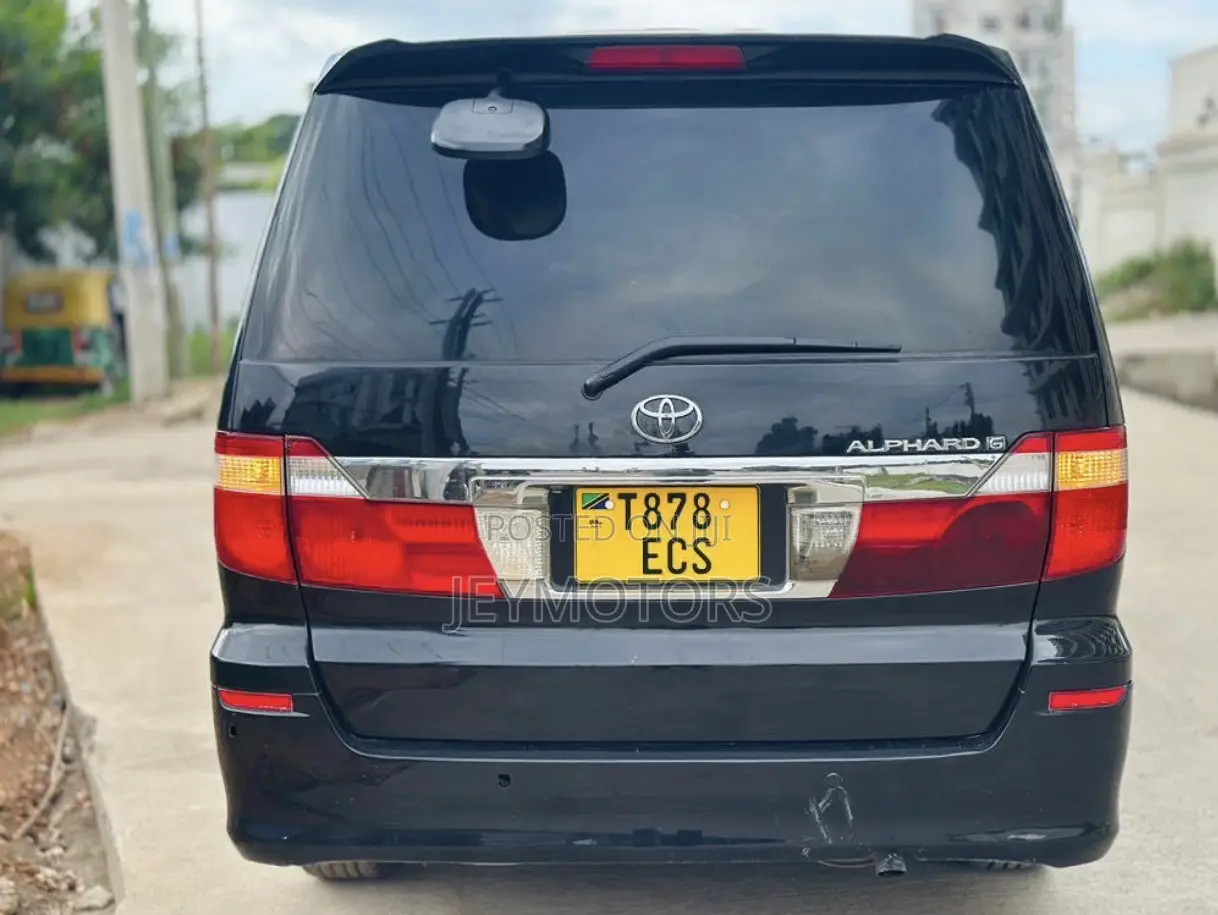 Toyota Alphard 2007 Black