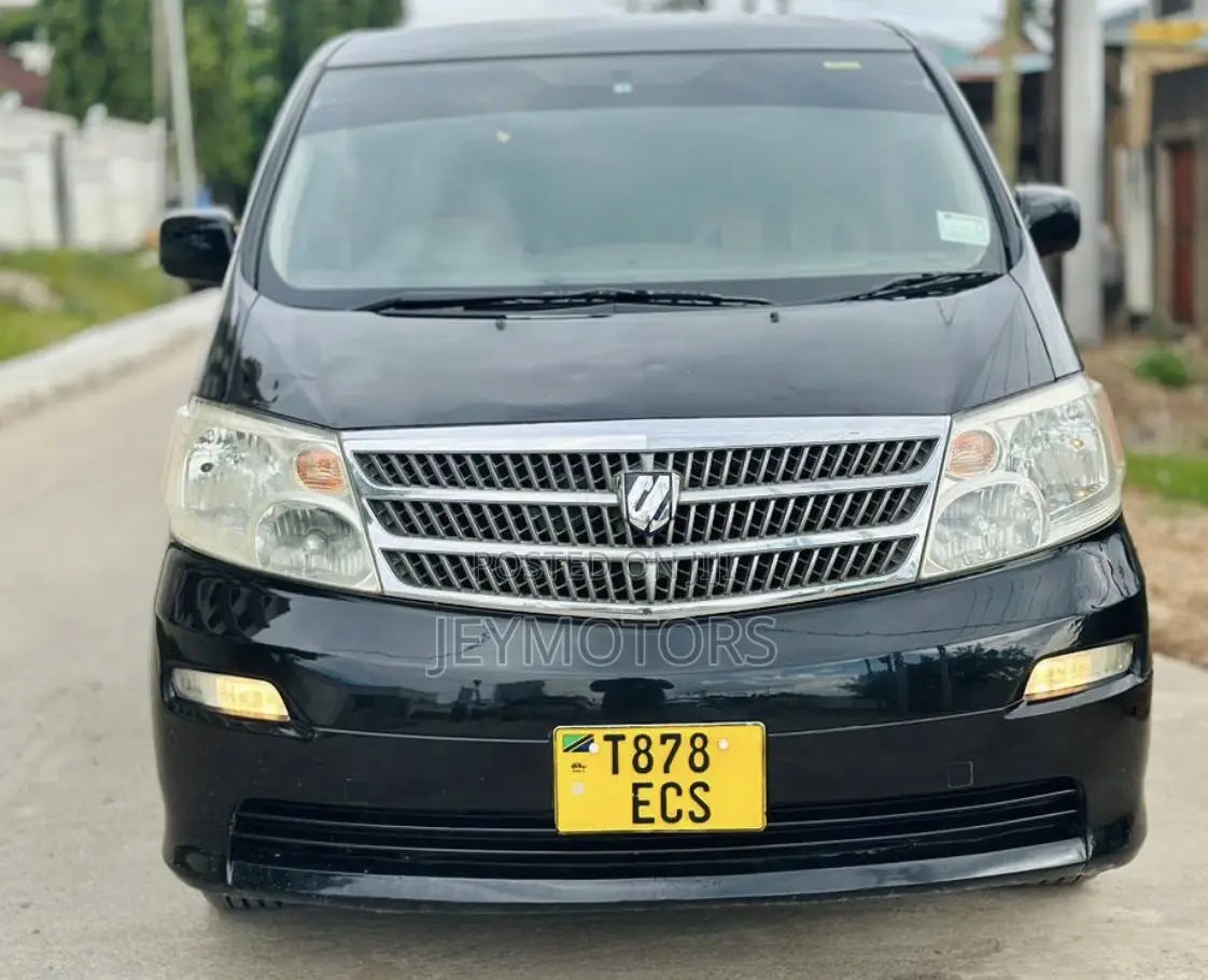 Toyota Alphard 2007 Black