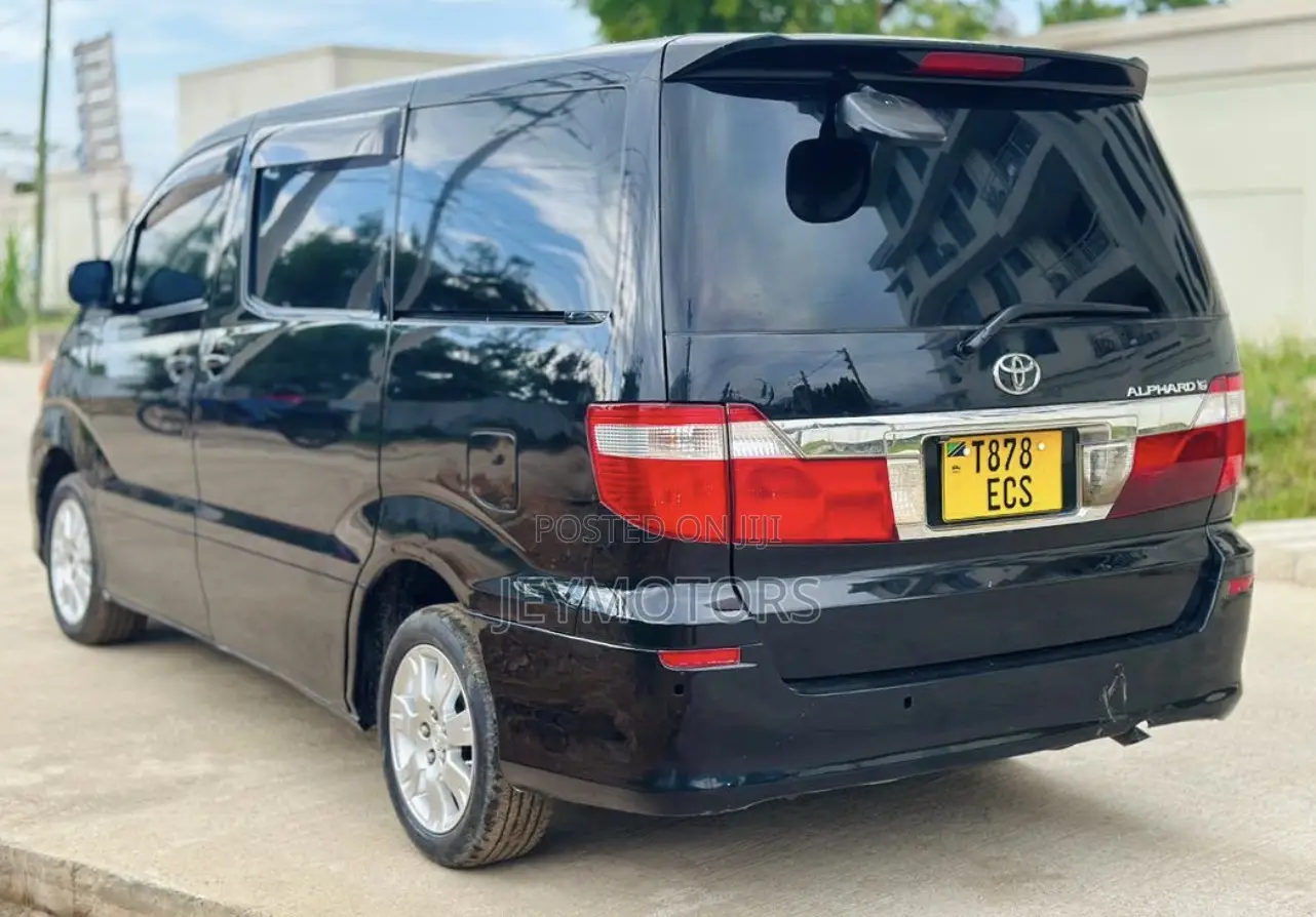 Toyota Alphard 2007 Black